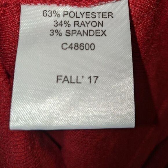 NWNT Guess  Red Sleeveless Swing Dress Size S - Picture 5 of 5